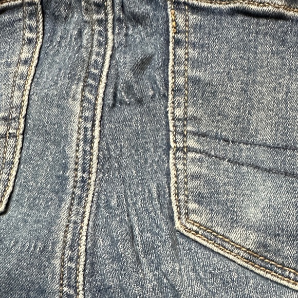 American Eagle Outfitters Blue Denim Jeans super high rise jeggings - Picture 6 of 8